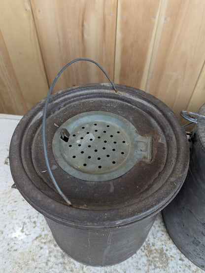 Galvanized Minnow Bucket