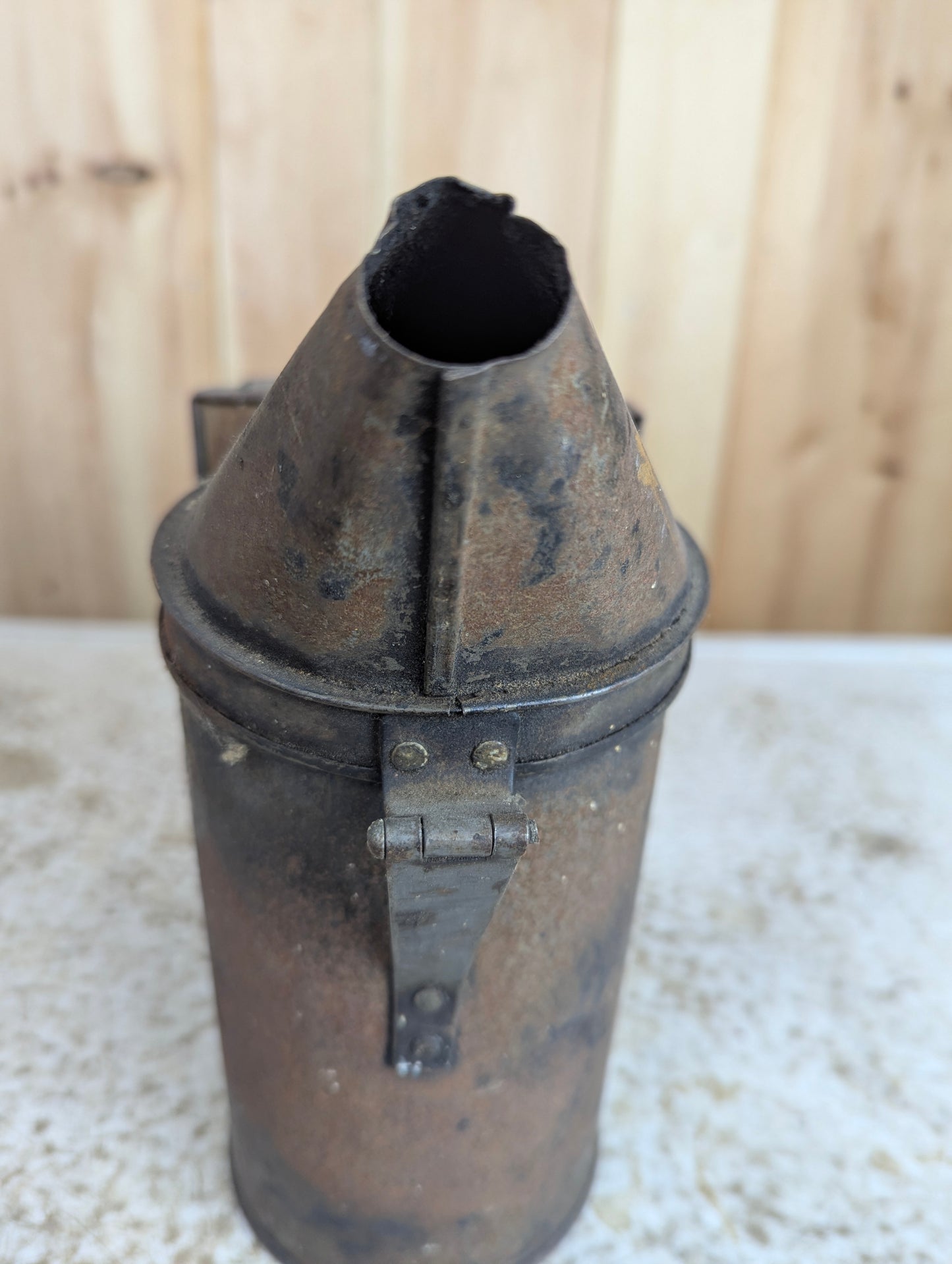 Antique Woodman Bingham Bee Smoker