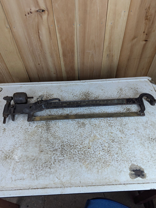 Vintage Fairbanks 4000 lb. Hanging Balance Scale