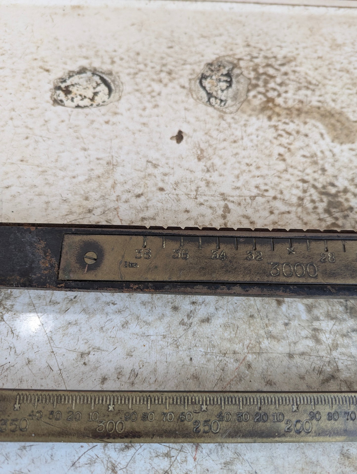 Vintage Fairbanks 4000 lb. Hanging Balance Scale