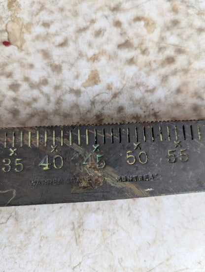 Vintage Warren 1200 lb Hanging Balance Scale