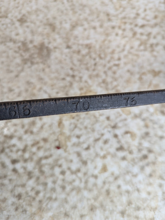 Antique Collins 100 lb Hanging Balance Scale