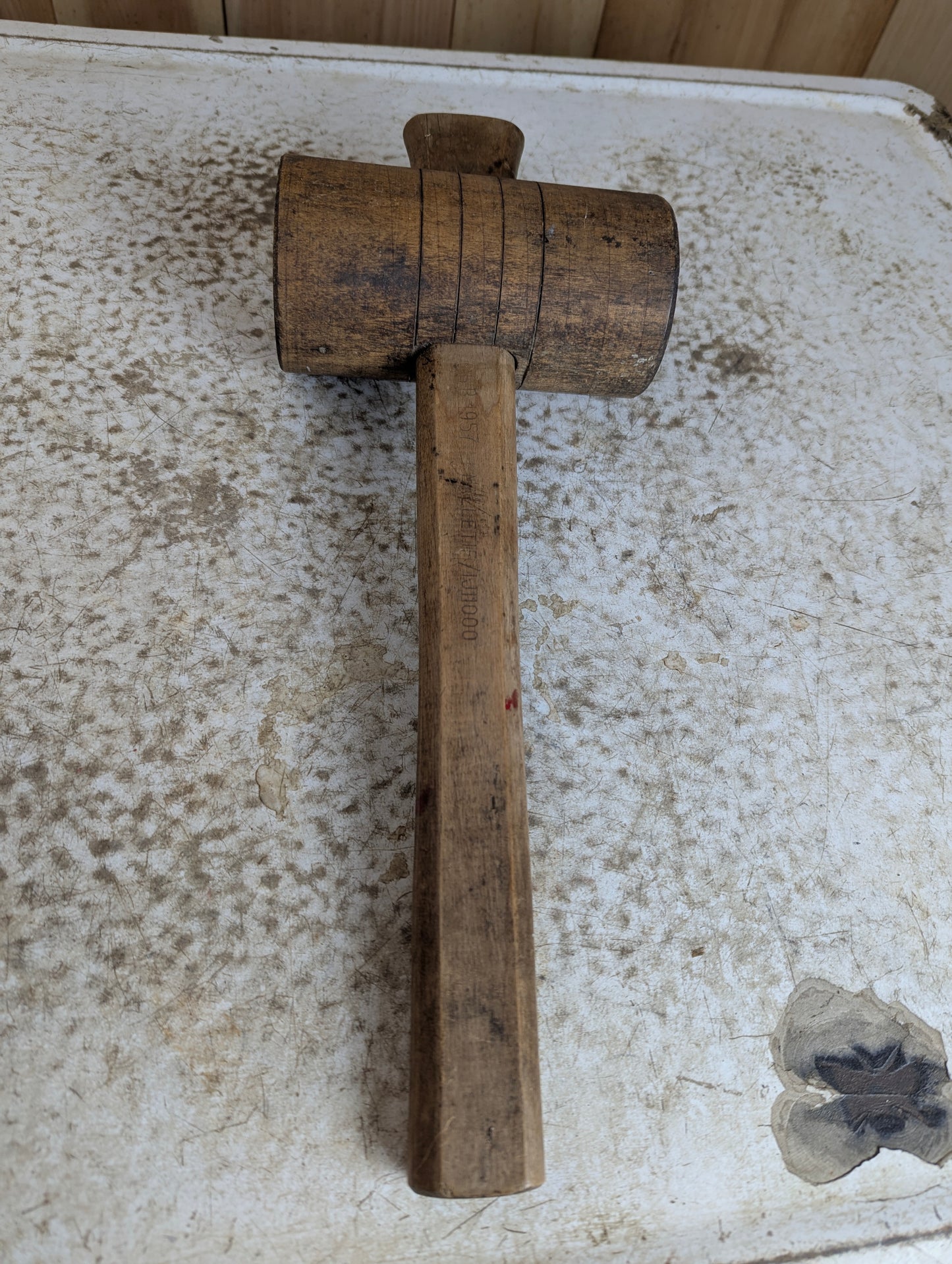 16” Vintage Wooden Mallet