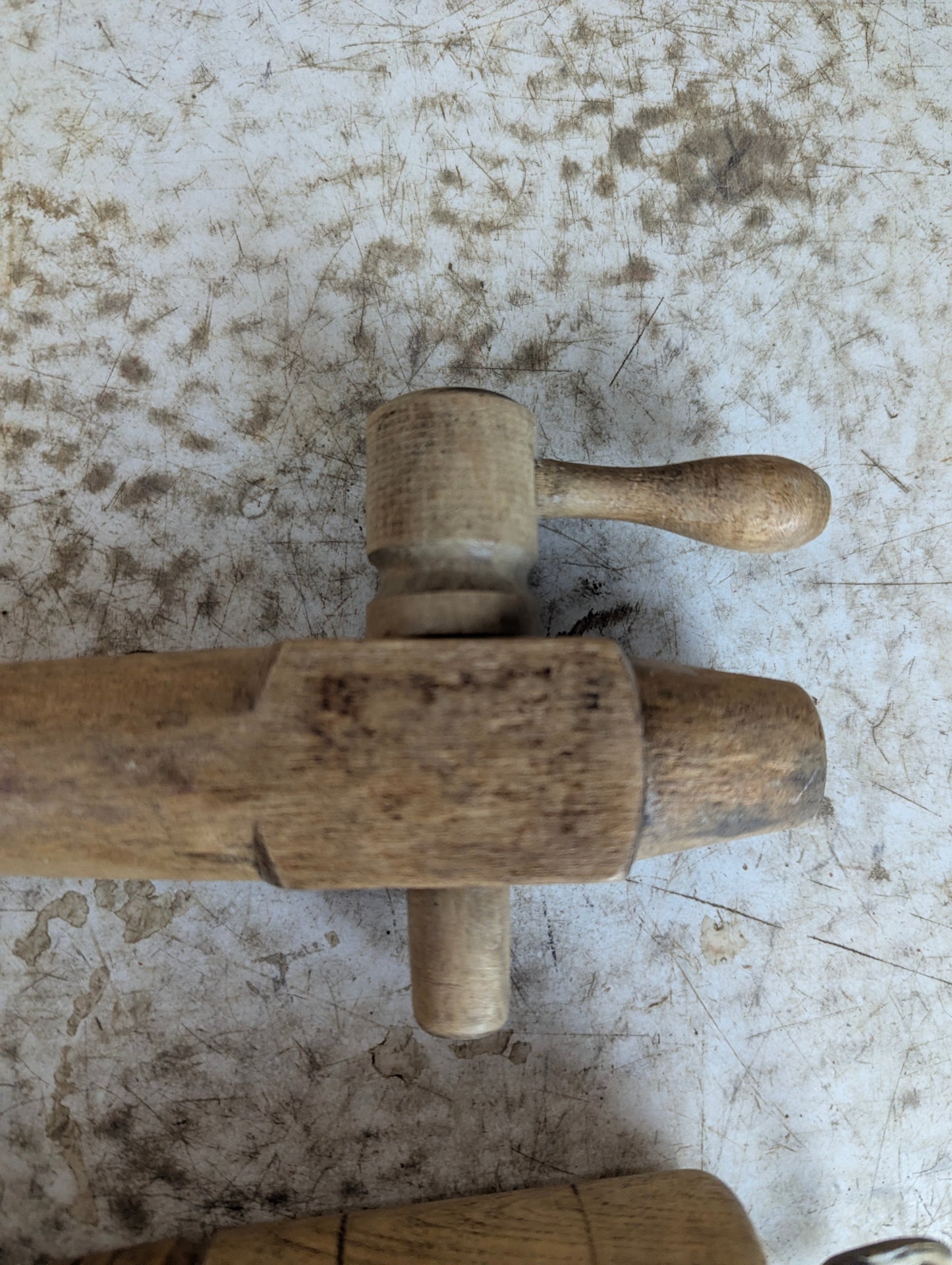 Vintage Wooden Barrel Spigots Beer Wine Cask Taps