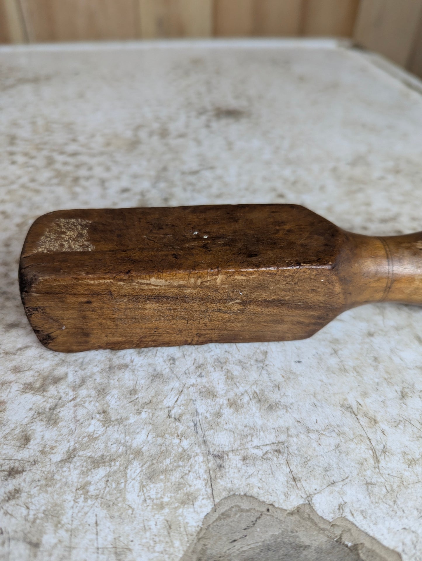 Antique Primitive Biscuit Beater