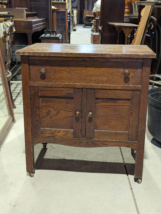 Antique Oak Washstand