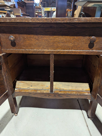 Antique Oak Washstand
