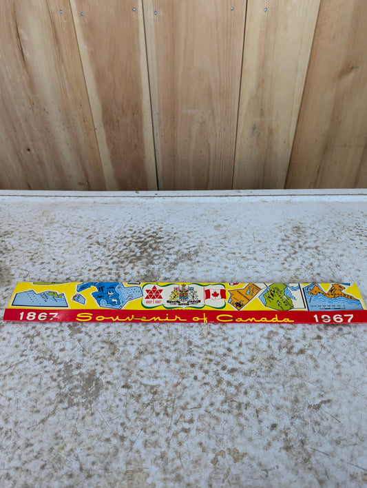 1967 Canadian Centennial Souvenir Matchbook