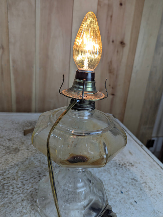 Electrified Oil Lamp