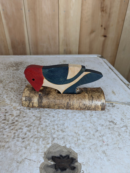 Handcrafted Woodpecker Door Knocker