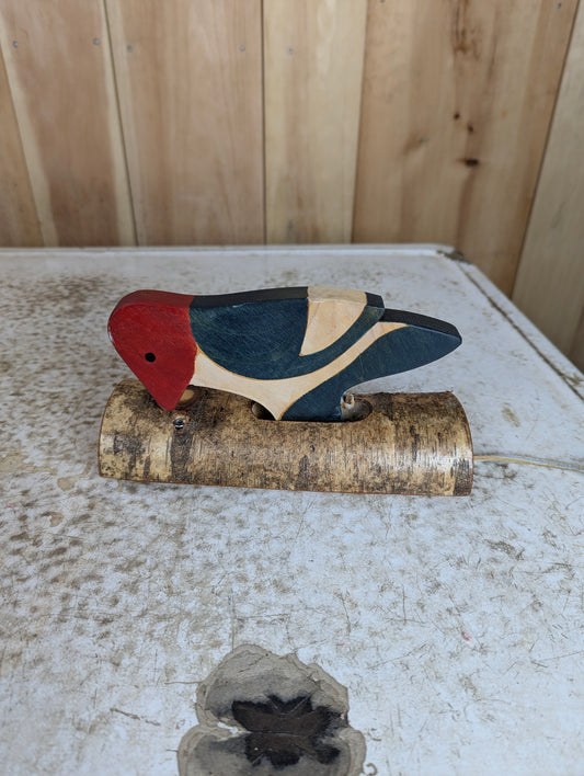 Handcrafted Woodpecker Door Knocker