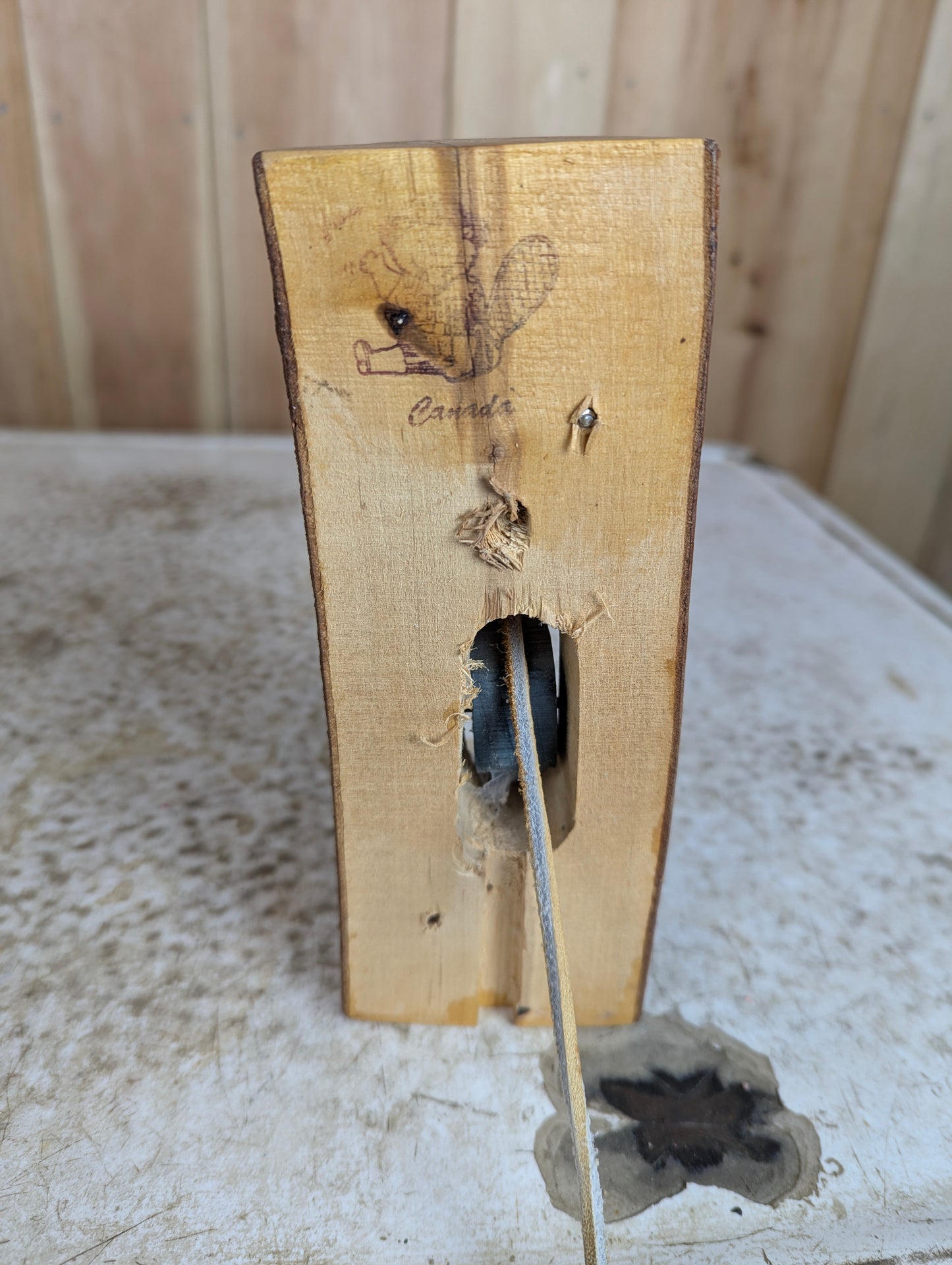 Handcrafted Woodpecker Door Knocker