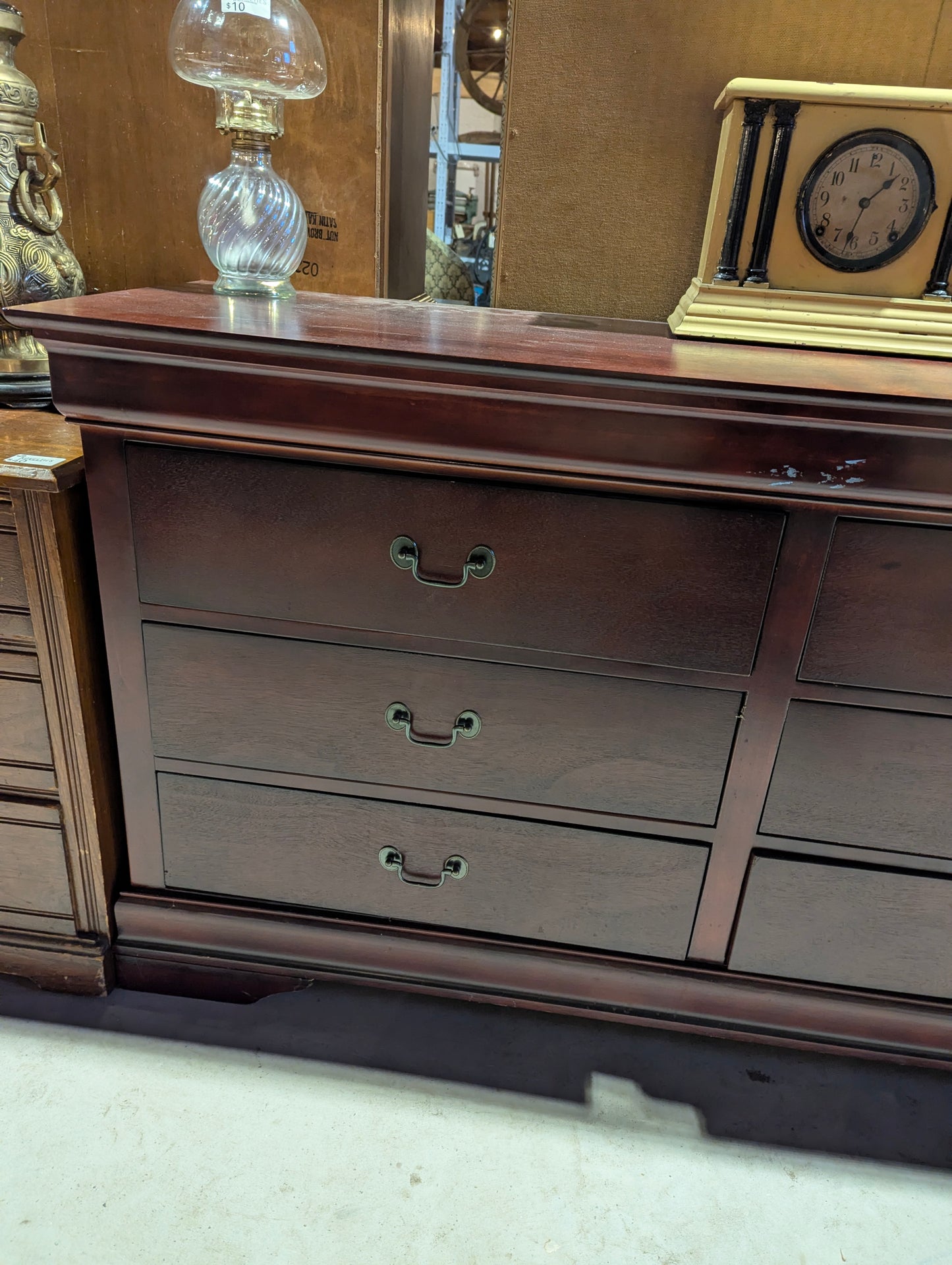 Vintage 6-Drawer Dresser with Original Hardware