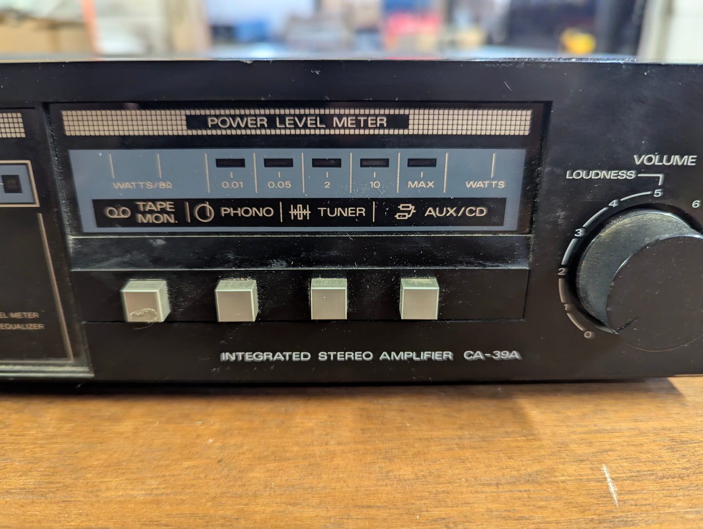 Vintage Fisher Stereo Amplifier Model CA-39A