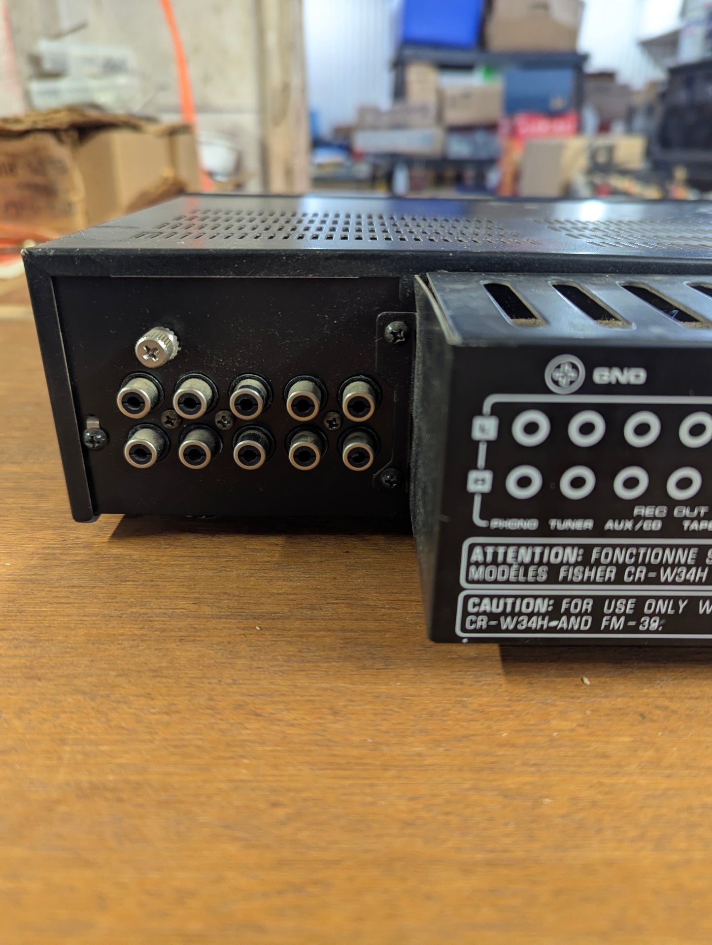 Vintage Fisher Stereo Amplifier Model CA-39A