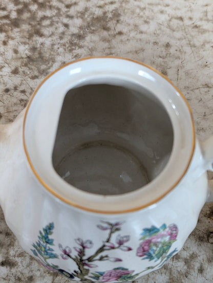 Set of 4 Vintage Sadler Indian Tree Peony Tea Set