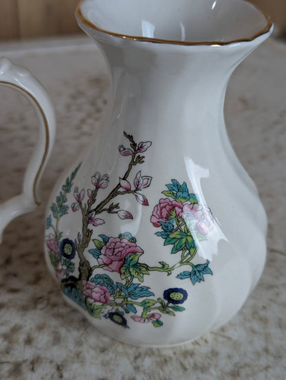 Set of 4 Vintage Sadler Indian Tree Peony Tea Set