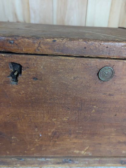 Antique Wooden Toolbox