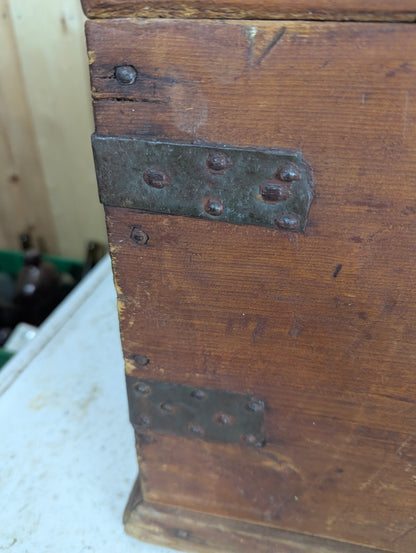 Antique Wooden Toolbox