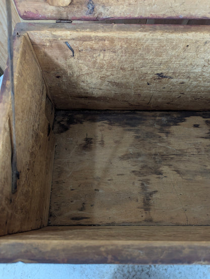 Antique Wooden Toolbox