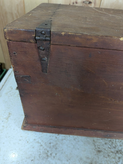 Antique Wooden Toolbox