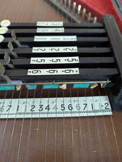 Antique Autoharp in Case