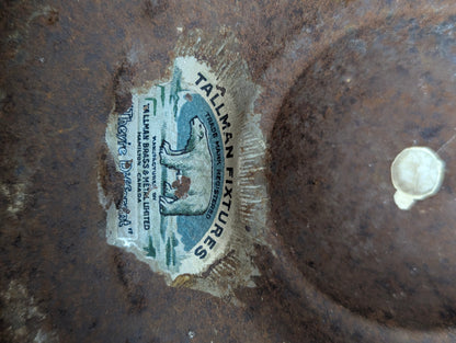 Antique 3-Light Chandelier with 2 Double Fixture Wall Sconces