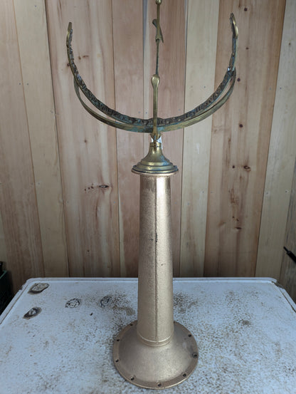 Vintage Brass Sun Dial