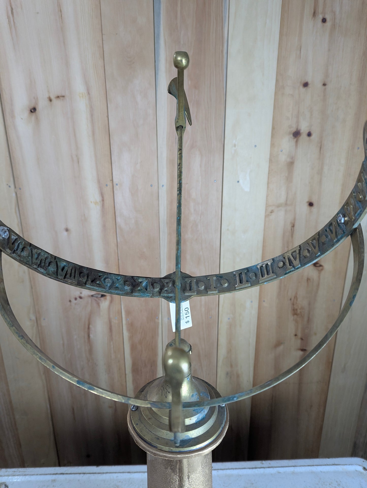 Vintage Brass Sun Dial