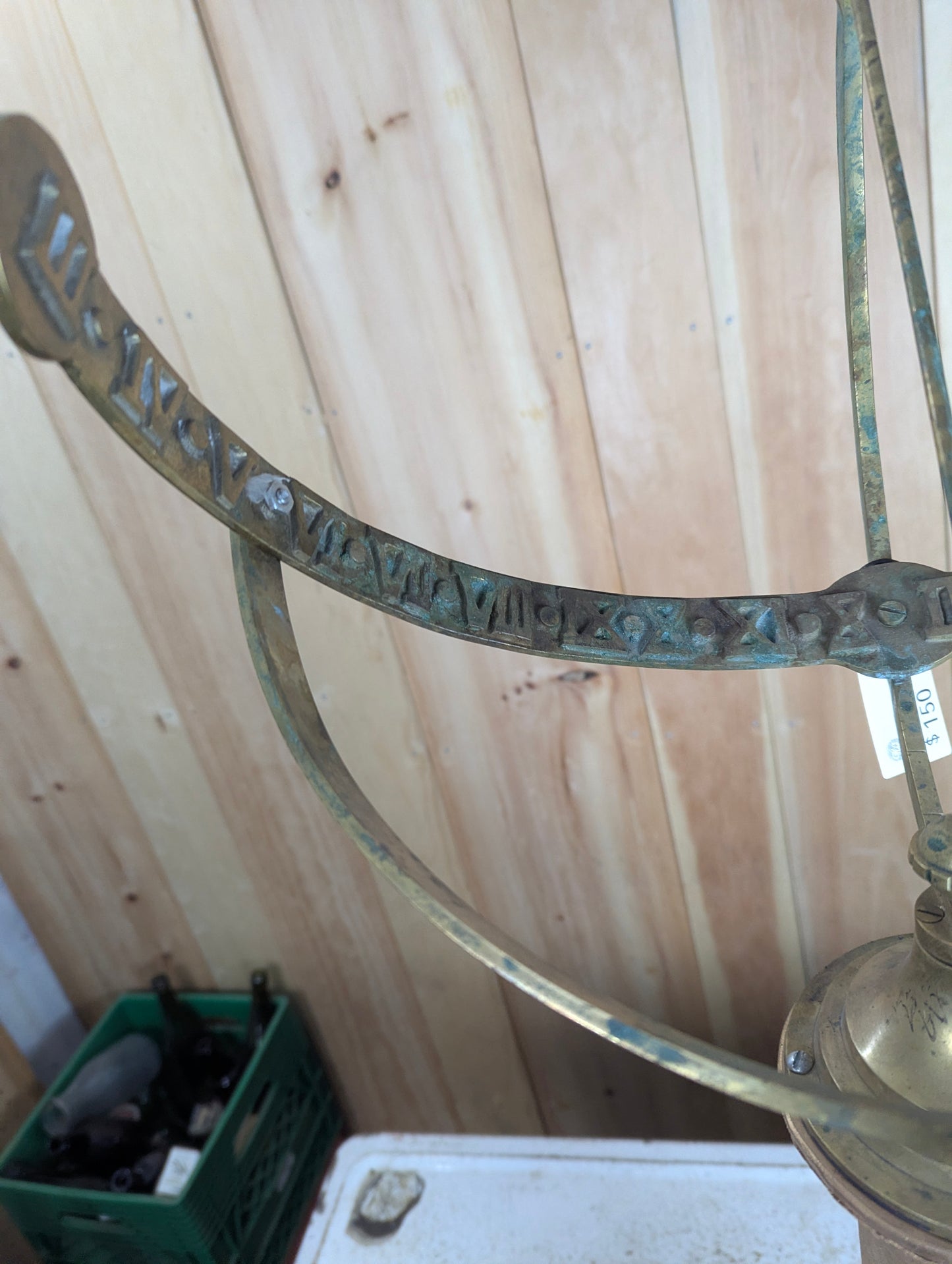 Vintage Brass Sun Dial