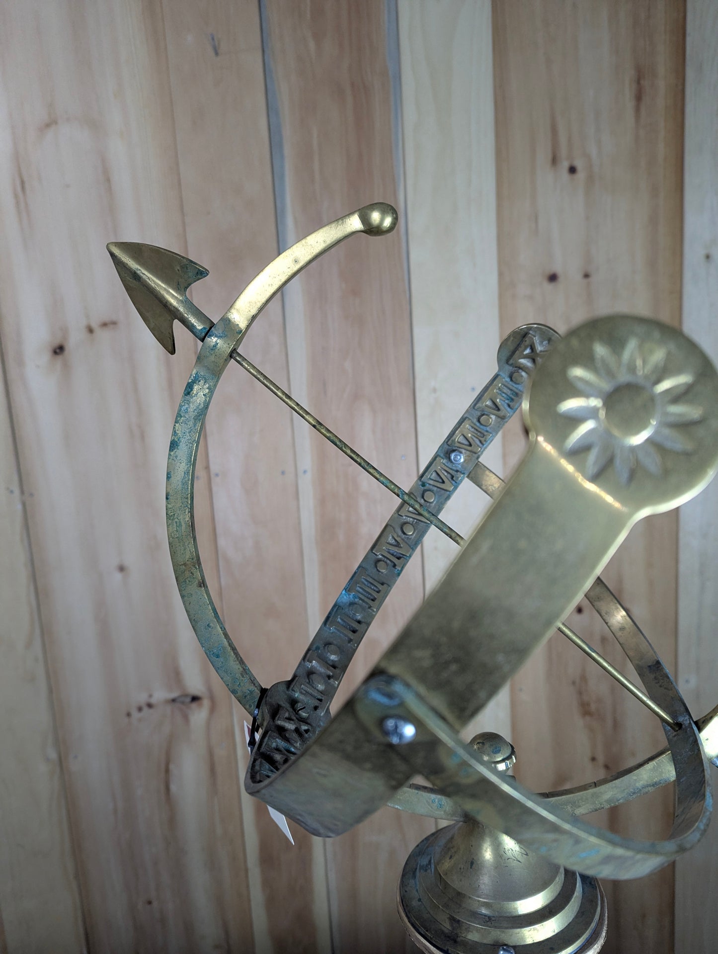 Vintage Brass Sun Dial