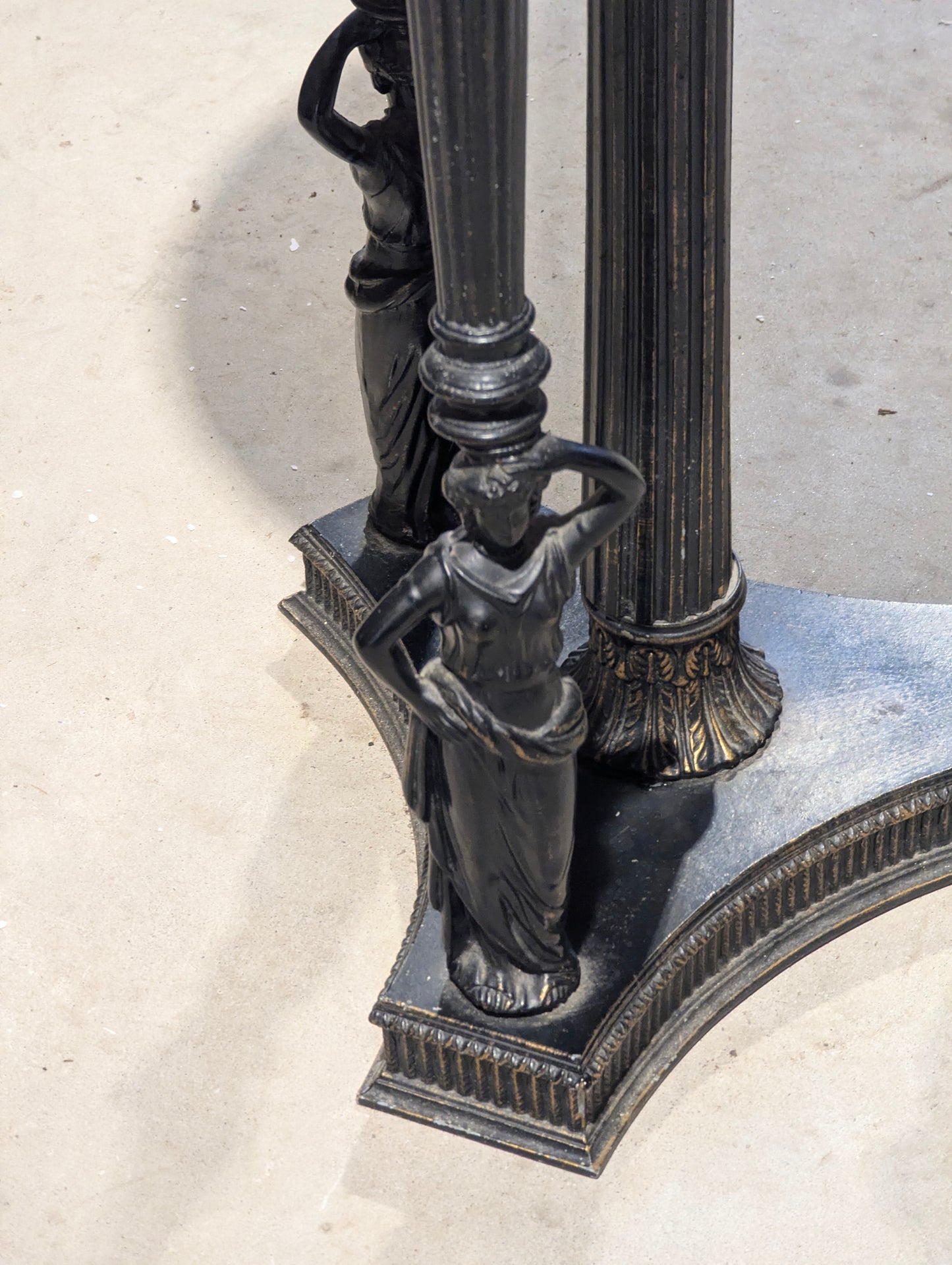 Italian Marble Topped Side Table