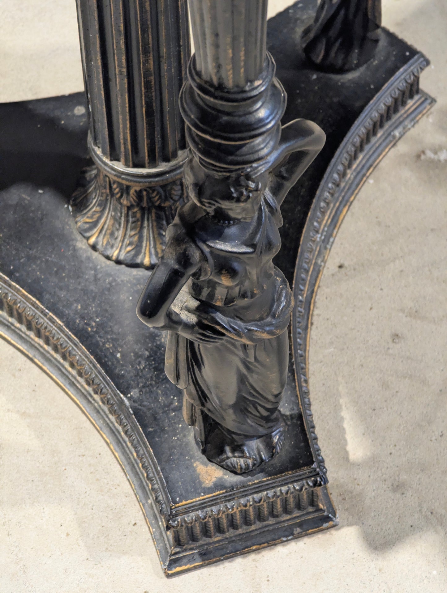 Italian Marble Topped Side Table