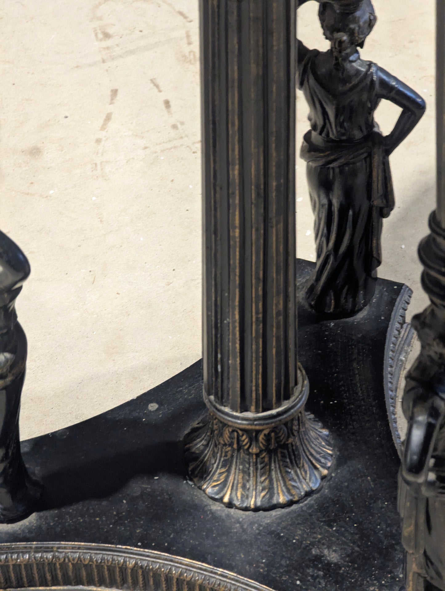 Italian Marble Topped Side Table