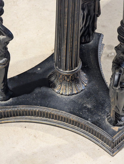 Italian Marble Topped Side Table