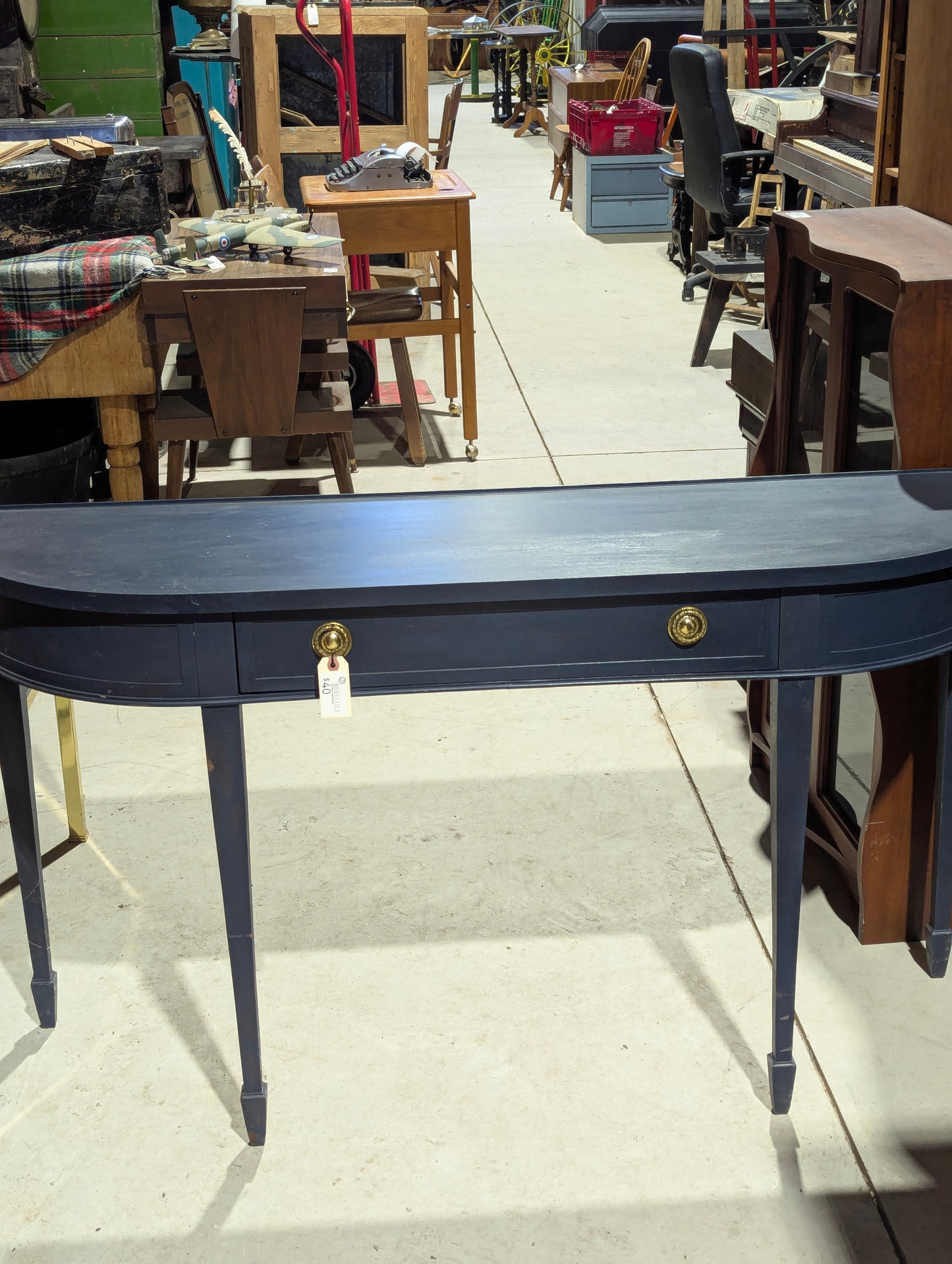 Half Moon Hall Table