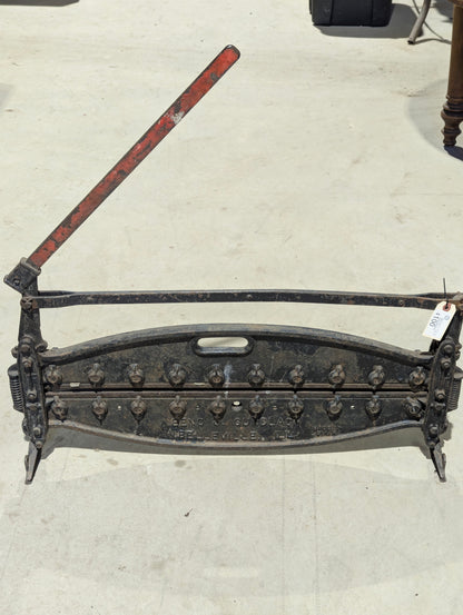 Antique Cast Iron Asbestos Shingle Cutter