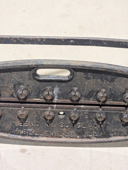 Antique Cast Iron Asbestos Shingle Cutter