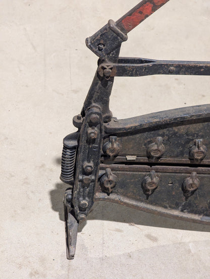 Antique Cast Iron Asbestos Shingle Cutter