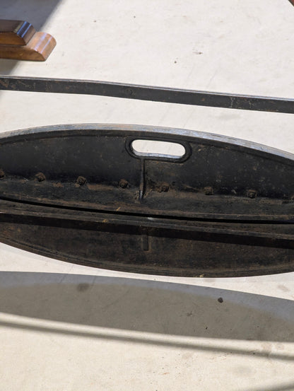 Antique Cast Iron Asbestos Shingle Cutter