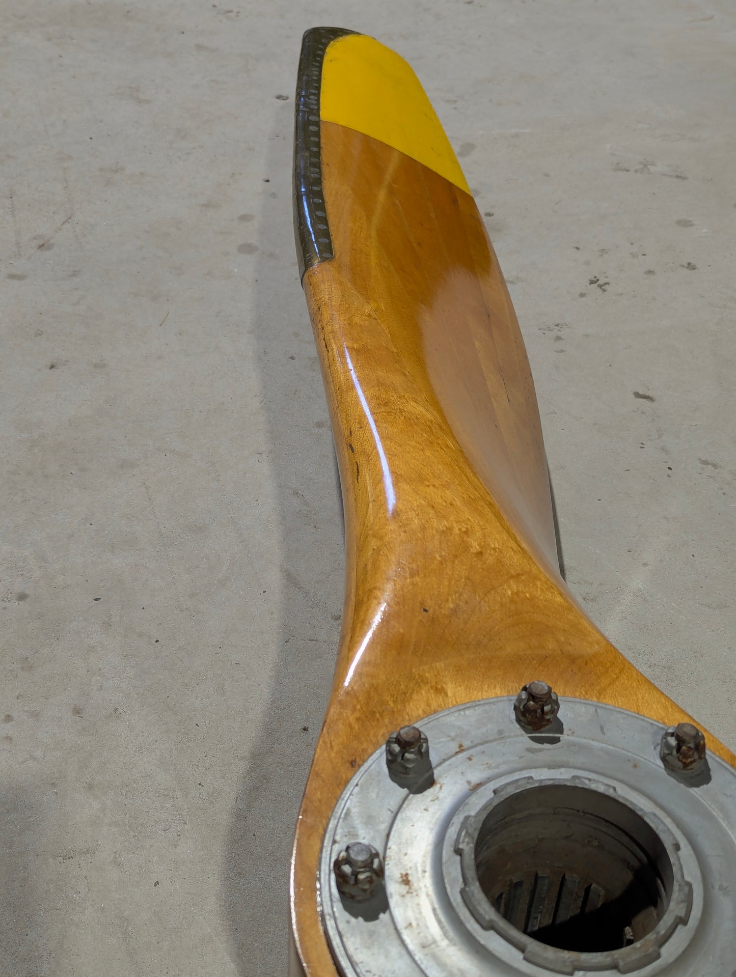 WW2 Era Wooden Propeller with Hub