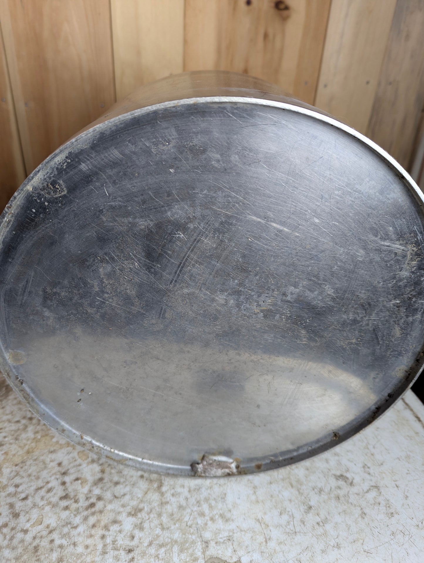 De Laval Stainless Steel 5 Gal. Milking Churn Pail