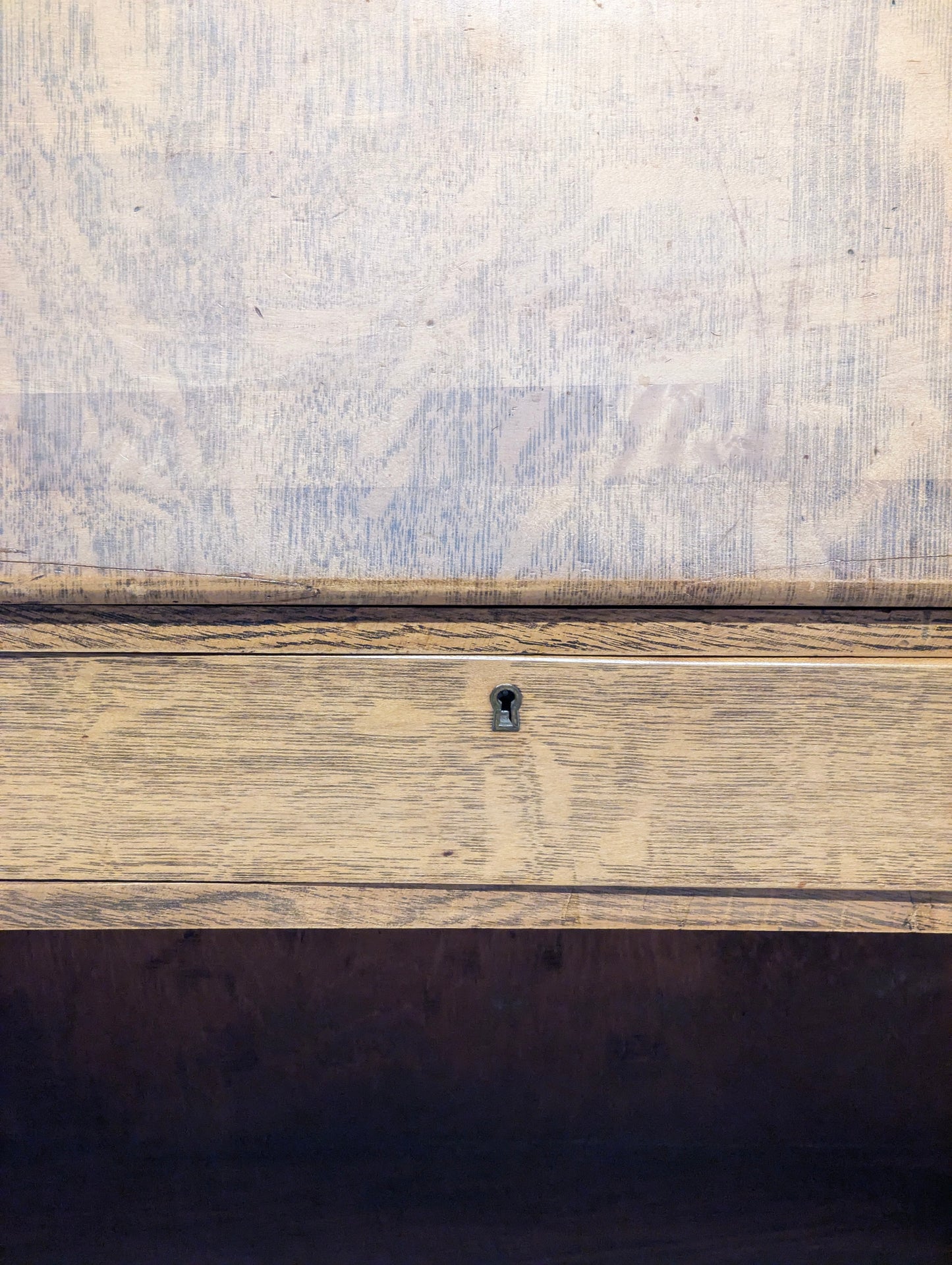 Antique Pull Down Secretary Desk