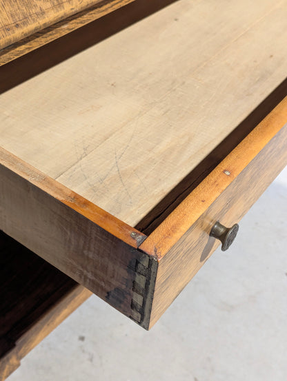 Antique Pull Down Secretary Desk