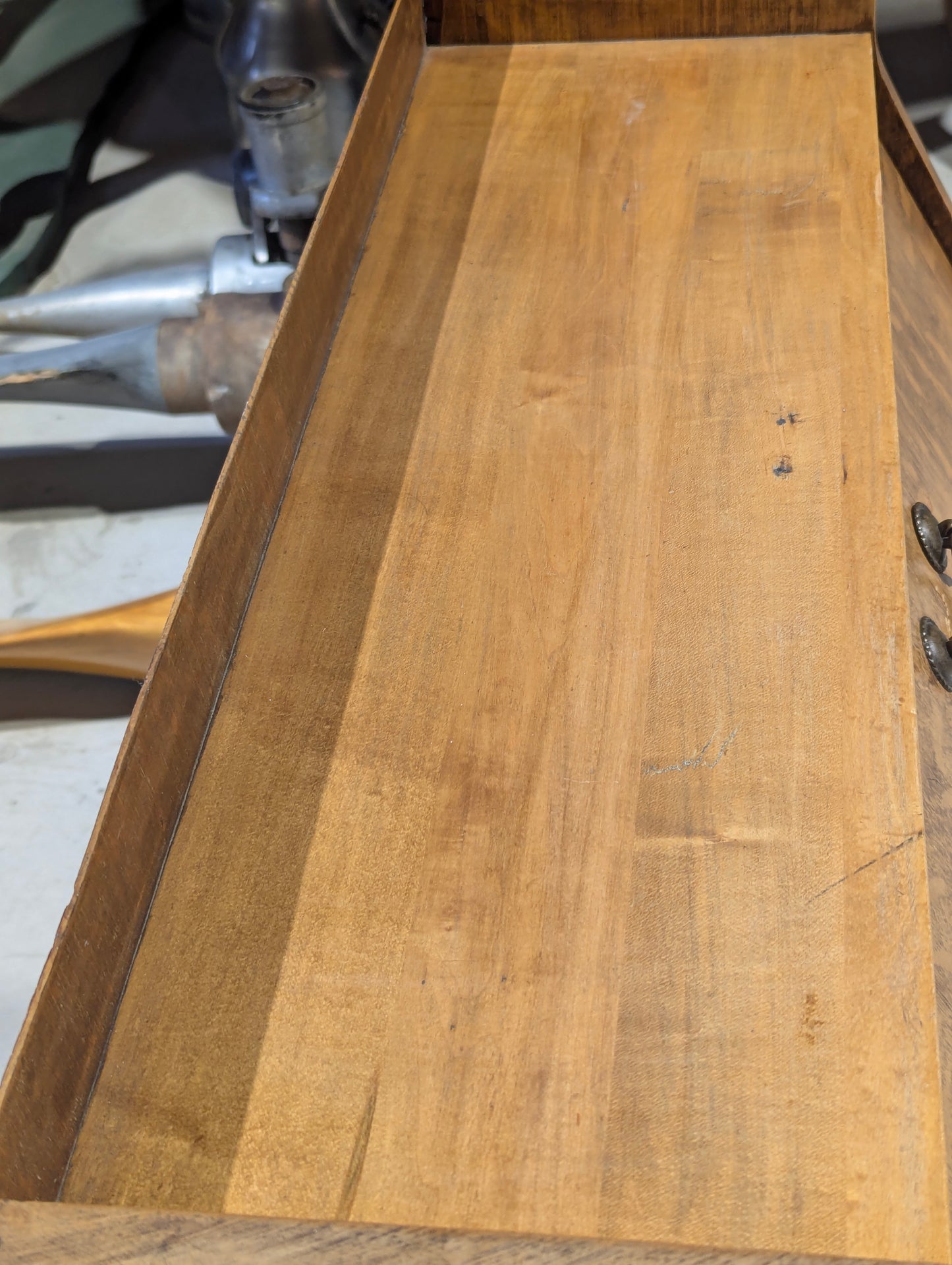 Antique Pull Down Secretary Desk