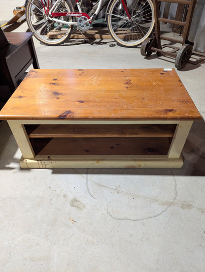 Vintage Pine Media Stand