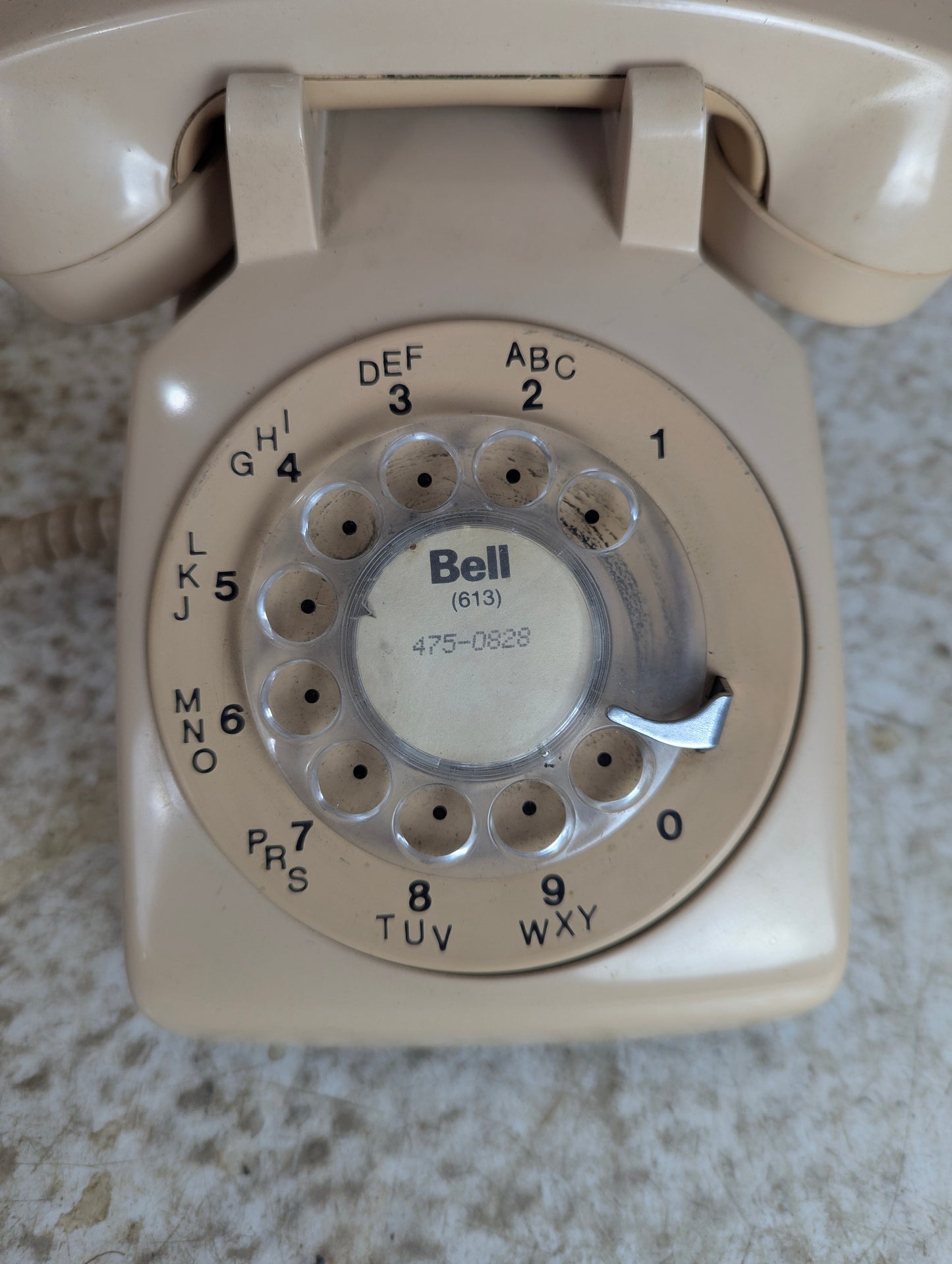 Vintage Northern Telecom Rotary Desk Phone