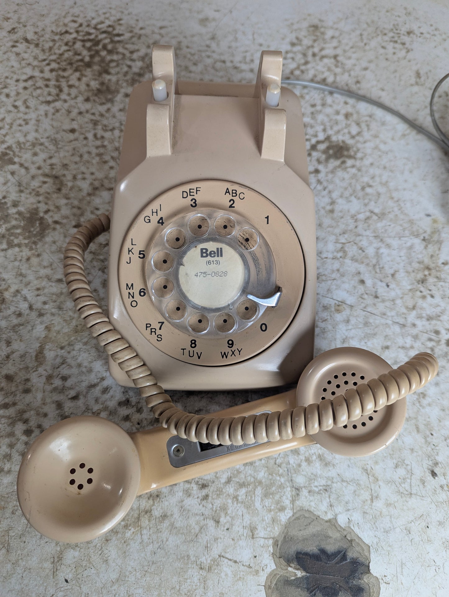 Vintage Northern Telecom Rotary Desk Phone