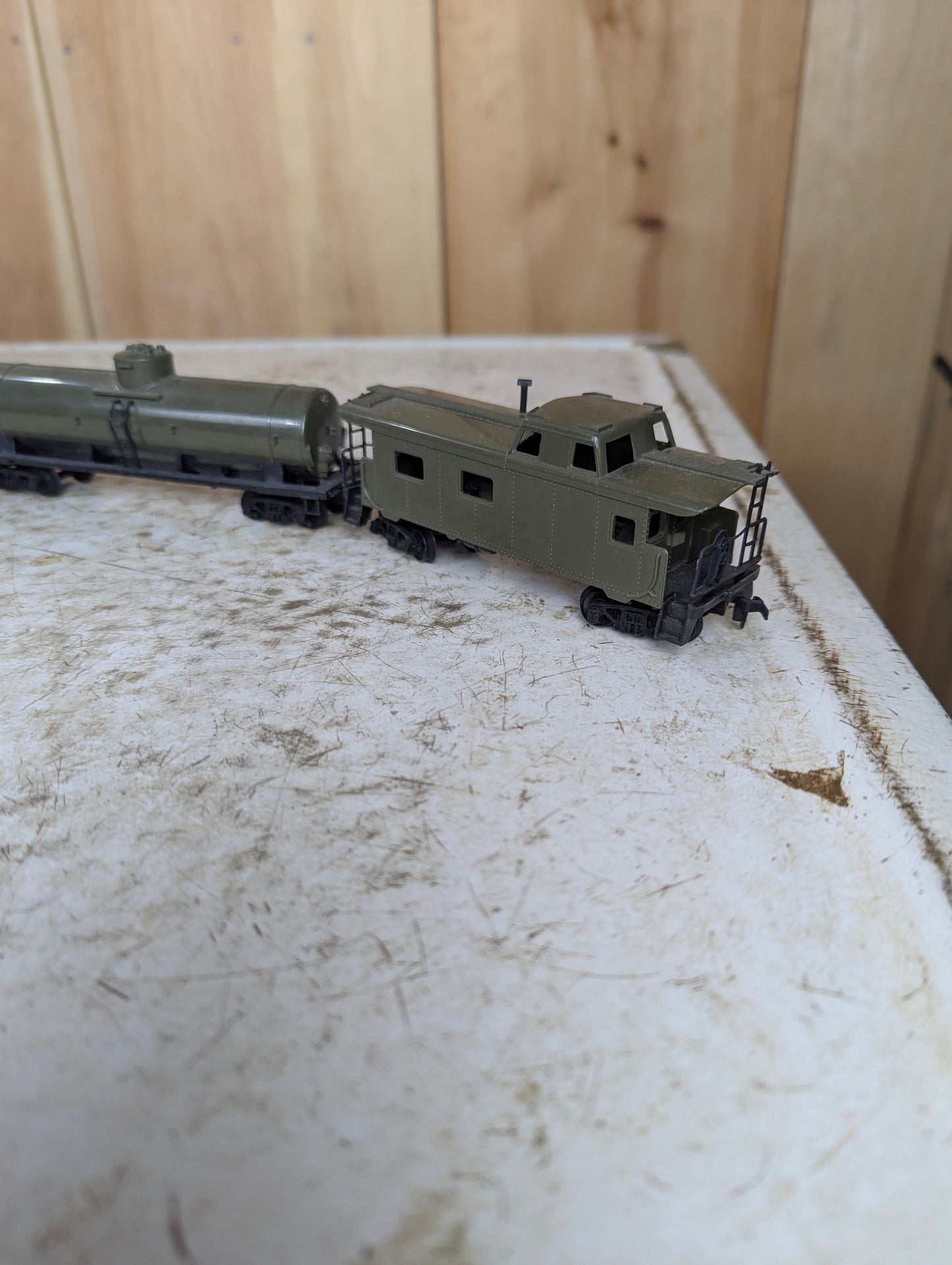 Tyco HO Scale G I Joe 4 Pc. Train Set (“As is” condition)
