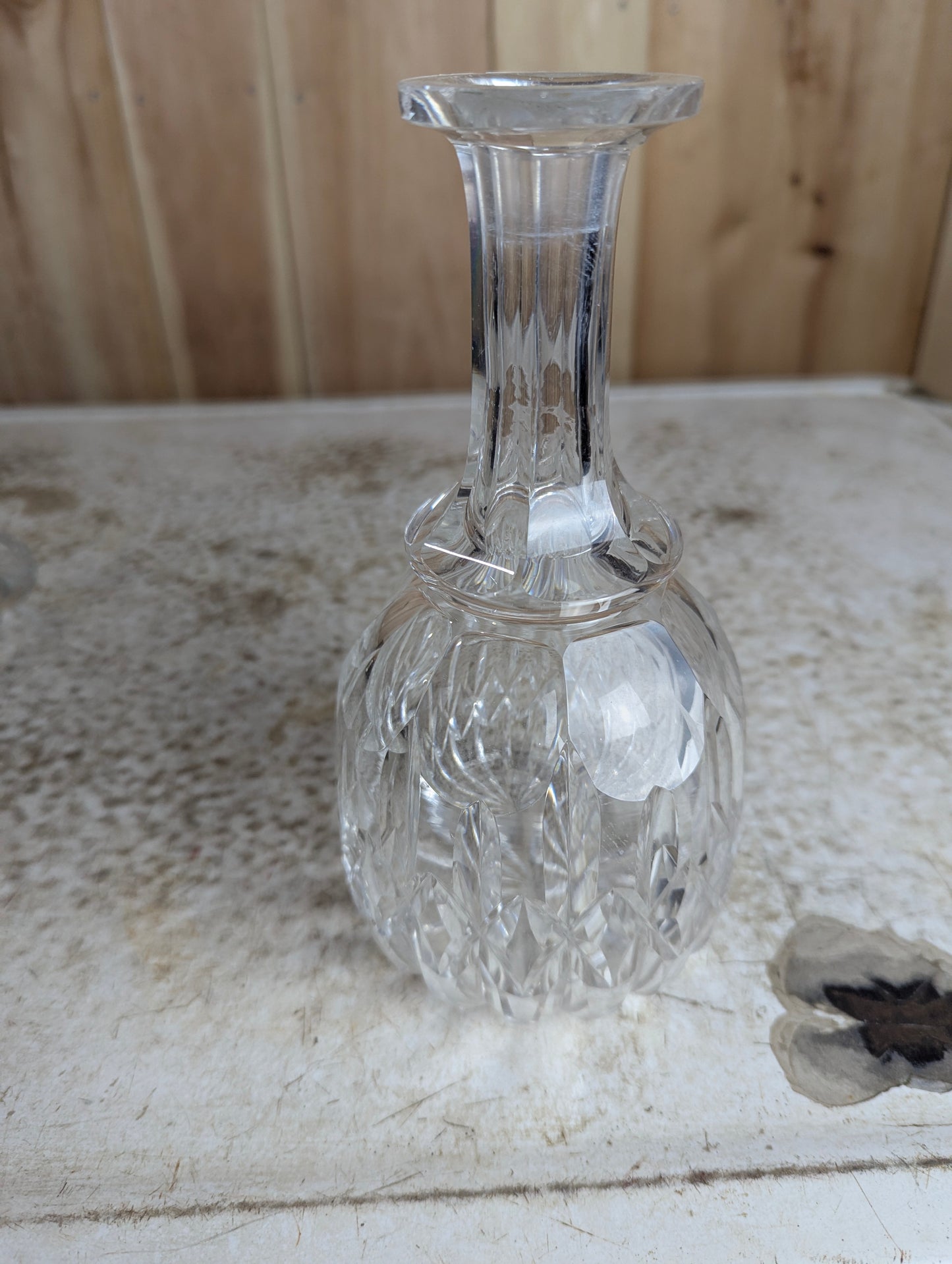 Vintage Cut Crystal Decanter